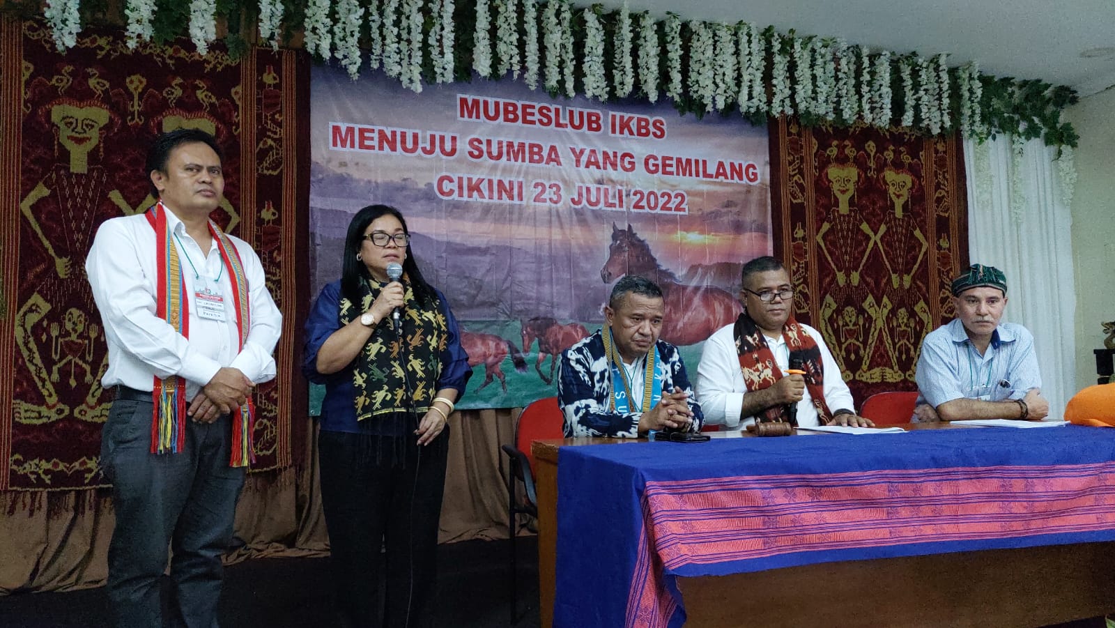 Pentas Budaya Sumba dan Pelantikan Pengurus IKBS di Jakarta